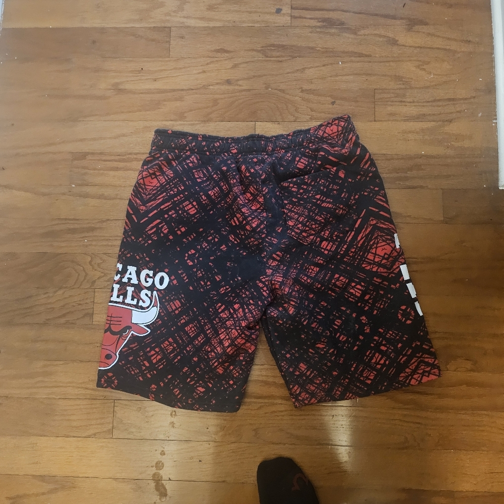 Rue21 Red and Black Patterned Shorts